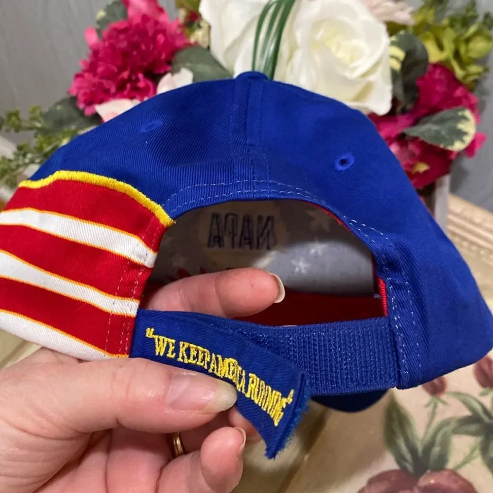 Napa Racing Michael Waltrip Cap Hat Adjustable Cotton Blue Unisex NWOT